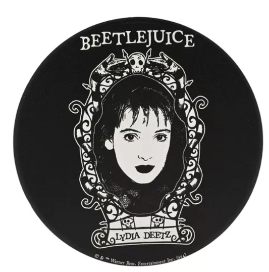 Beetlejuice Lydia Ceramic Coaster