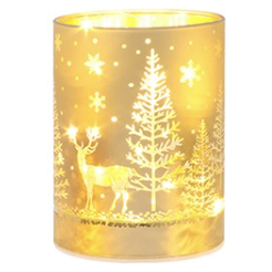 Snowflake Forest Small Glow Lamp