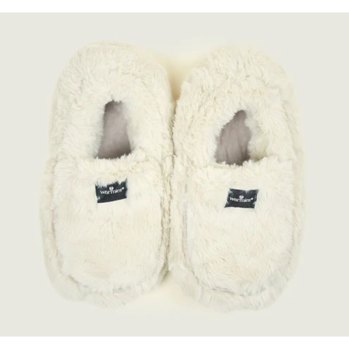 Warmies Luxury Slippers - Almond