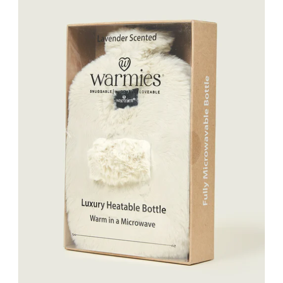 Warmies Luxury Hot Water Bottle - Almond