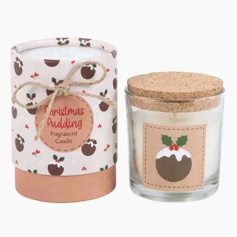 Christmas Pudding Candle