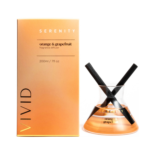 Vivid Orange and Grapefruit 200ml Diffuser