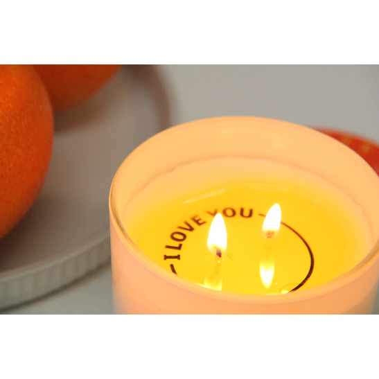 Serenity Blood Orange and Grapefruit Hidden Message Candle