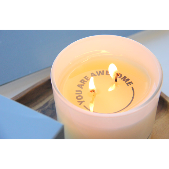 Serenity Matcha and Coconut Milk Hidden Message Candle