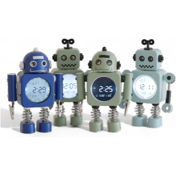 Robot Time Digital Alarm Clock