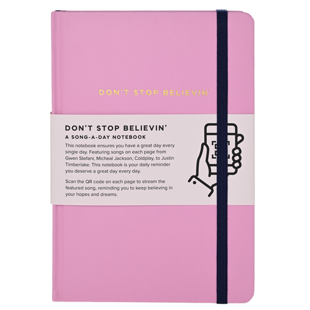 Say It With Songs Don't Stop Believin' Notebook