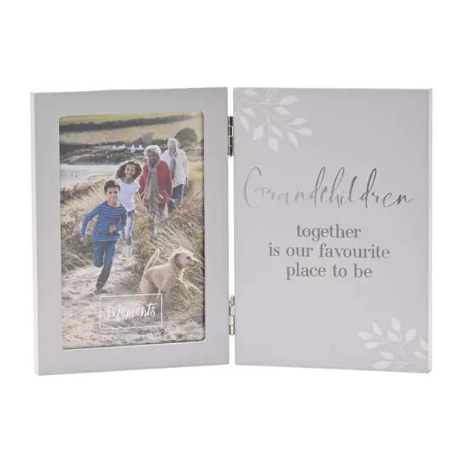 Hinged Grandchildren Photo Frame