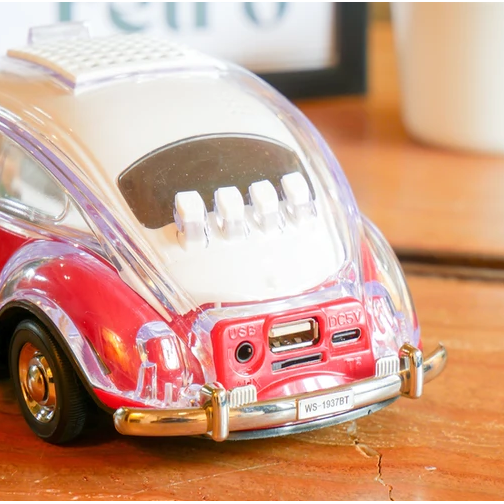 Classic VW Beetle Taxi Retro Bluetooth Speaker and FM Radio