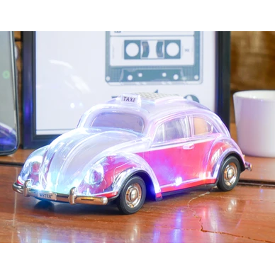 Classic VW Beetle Taxi Retro Bluetooth Speaker and FM Radio