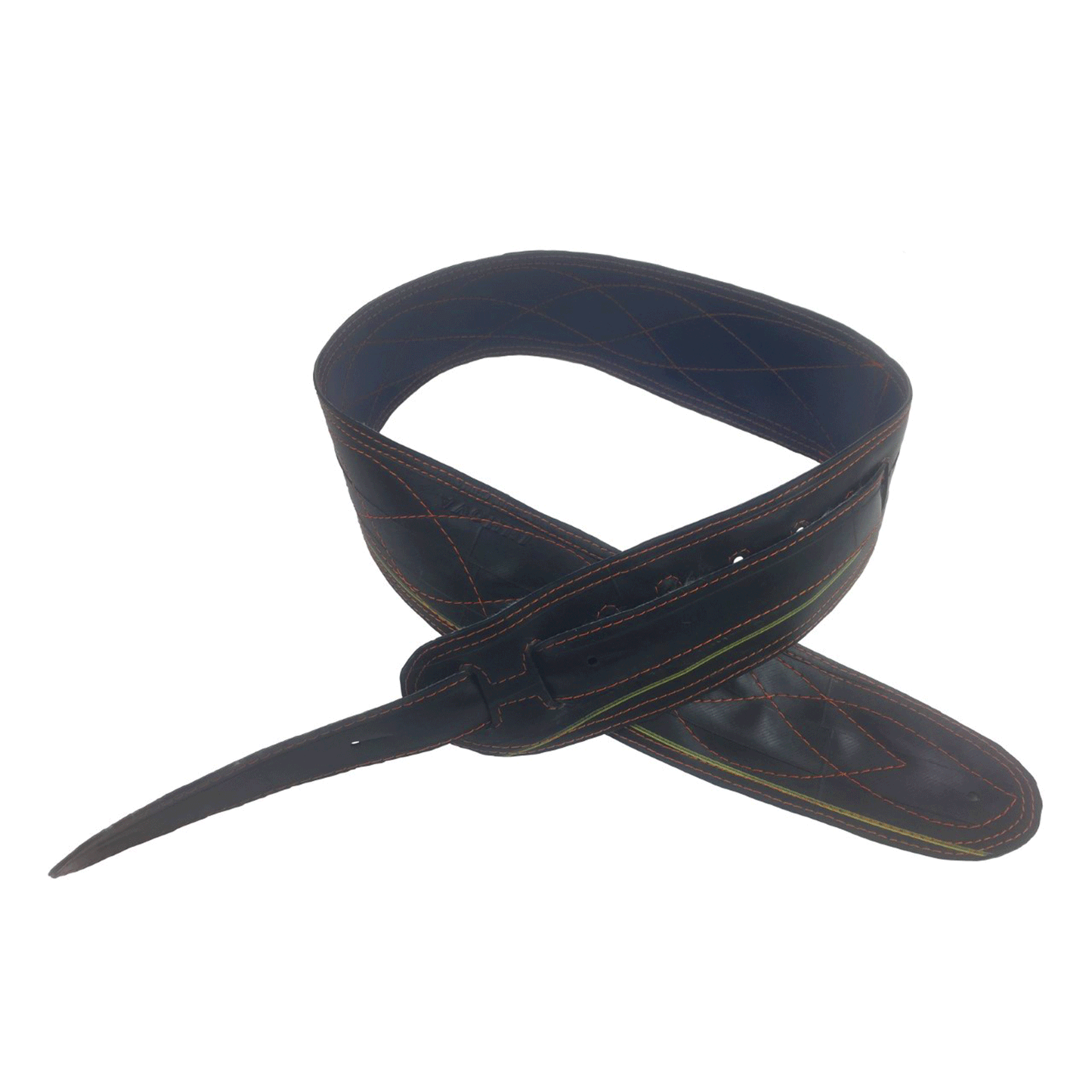 Recycled inner tube Guitar Strap