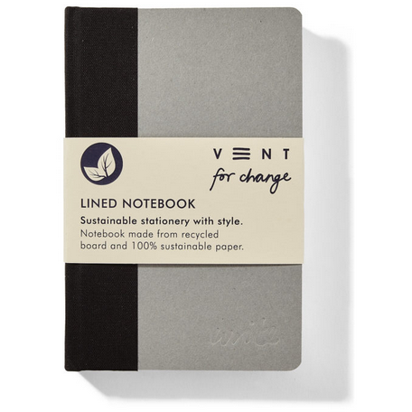 Vent for Change - Write - A5 Notebook (Dotted, Lined or Plain)