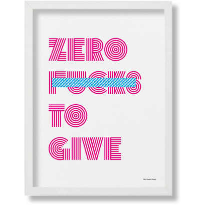 Zero F's to Give