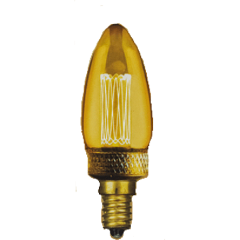 LED Antique Candle Squirrel Cage Filament