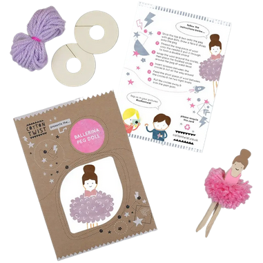 Make Your Own Kits - Pom Pom Ballerina