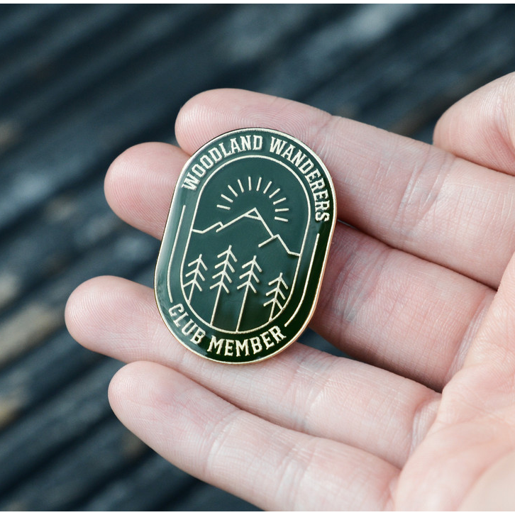 Woodland Wanderer Pin Badge