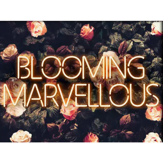 Neon Print - Blooming Marvellous Gloss finish