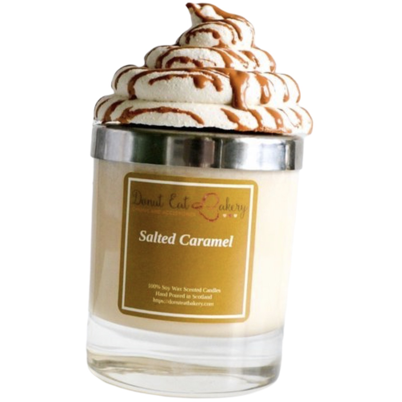 Salted Caramel Cupcake Candle