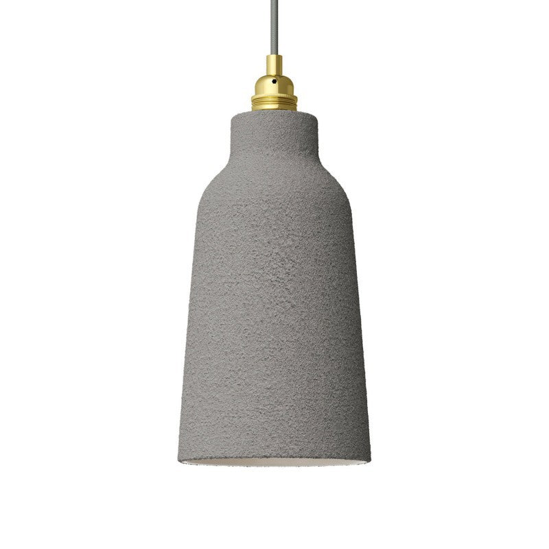 Concrete Bottle Shaped Ceramic Lampshade