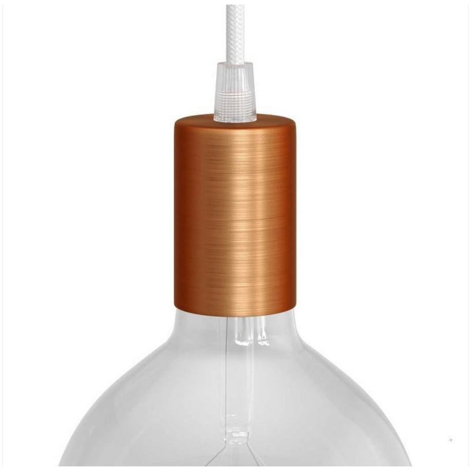 Lamp holder - Brushed Copper